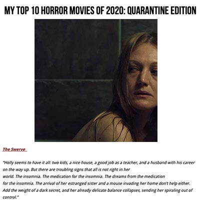 My Top 10 Horror Movies of 2020: Quarantine Edition